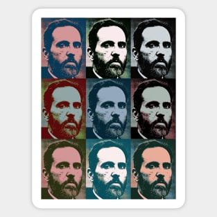 Jack Smith - Pop Art - Profile - subdued Sticker